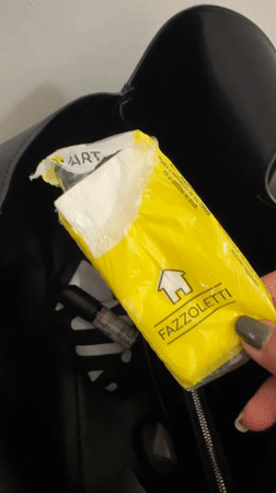 Milan resident documents personal care routine and cooking activities