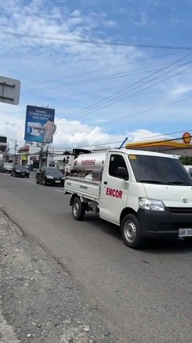 Routine daytime street activity observed in Davao City