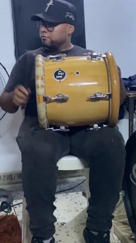 Musicians hold late-night jam session in Tinaquillo, Venezuela