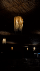 Decorative lamps captured on video in Alanya, Turkey