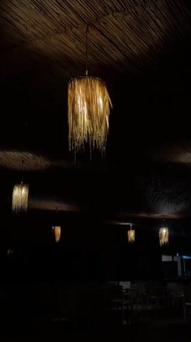 Decorative lamps captured on video in Alanya, Turkey