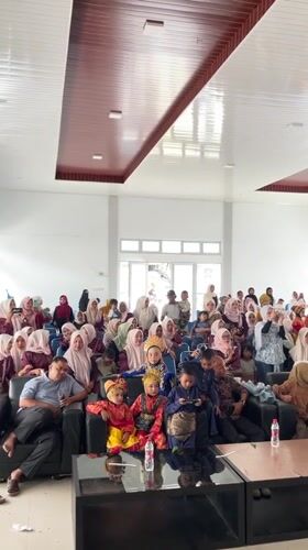 Graduation and kids' showcase at RA Darussa'adah, Tangse, Indonesia