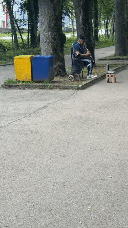 Morning scenes documented across Shumen, Bulgaria parks and streets
