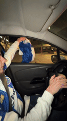 FC Porto fans celebrate in Vila Real streets