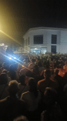 Religious procession with Jesus statue draws crowds in Tinaquillo