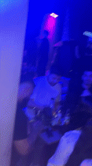 Nightclub scene captured on video in Varna, Bulgaria