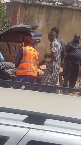 Morning vehicle loading activity observed in Dadi Riba, Nigeria