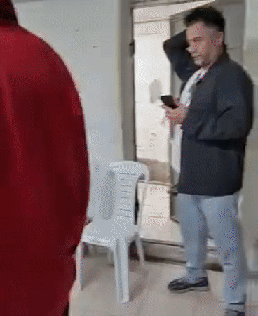 People gather indoors in Tel Aviv crowded setting