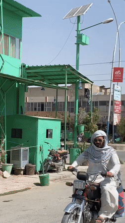 Everyday street life on a Kandahar road, July 2026