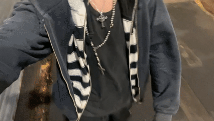 Late-night pedestrian movement through Buenos Aires transit areas