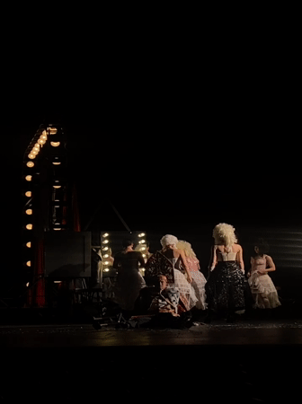 Theatrical performance with period costumes witnessed in Russian towns