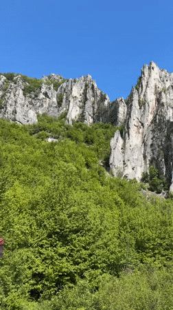 Morning views of Vratsa's rocky cliffs and green landscapes