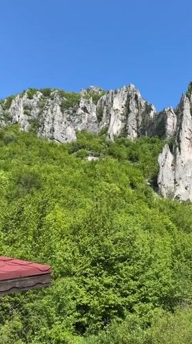 Morning views of Vratsa's rocky cliffs and green landscapes