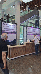 Construction exhibition activity documented at Tel Aviv convention center