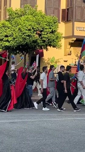 Multi-flag parade draws diverse crowd in Turkey's Alanya