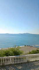 Burgas coastal city life: beach, pier, and pedestrian streets