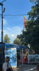 Sunny afternoon documented across Izhevsk amusement parks and cafes