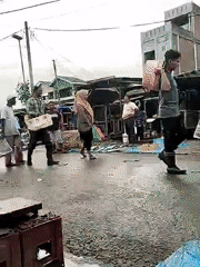 Early morning fish market activity recorded in Lhokseumawe