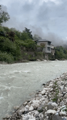 Smoke, river scenes documented across Tsandrypsh, Abkhazia locations