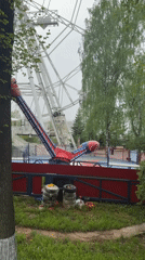 Spring day leisure activities documented across Izhevsk parks and attractions