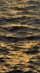 Oil rig spotted in Gulf waters during twilight observation
