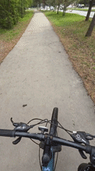 Cyclist documents midnight ride through Birobidzhan parks and streets