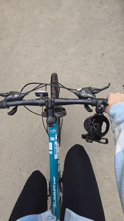 Cyclist documents midnight ride through Birobidzhan parks and streets