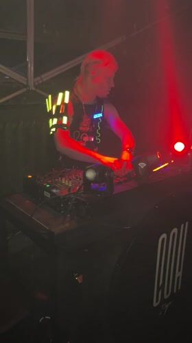 DJ performs late-night set in Hrodna, Belarus