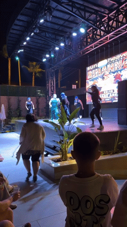 Dance performance and religious display observed in Alanya, Turkey