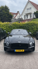 Black Bentley spotted parked at Noordwijk residence