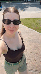 Summer afternoon in Moscow, selfies on transit and outdoors