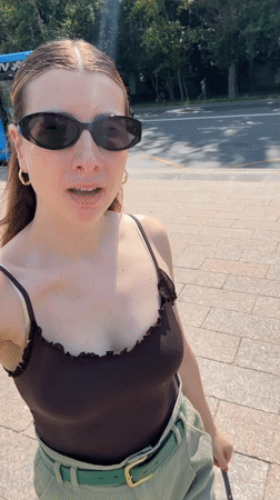 Summer afternoon in Moscow, selfies on transit and outdoors