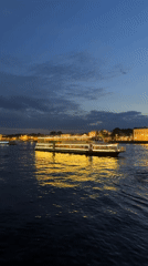 Evening waterfront scenes captured across Saint Petersburg landmarks