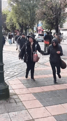 Evening street scenes documented across La Paz Bolivia