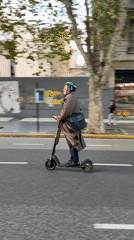 Street scenes documented in Buenos Aires evening hours