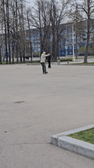 Morning recreation activities observed at Moscow aviation display area