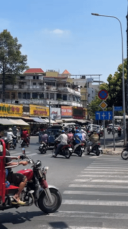Morning street life documented in Ho Chi Minh City