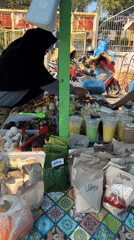 Morning market buzz across vendor stalls in Lhokseumawe