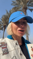 Woman in teddy bear jacket spotted in Dubai