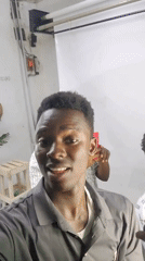 Man films selfie video with two companions in Mararaba
