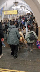 Moscow subway station sees normal passenger flow during afternoon hours
