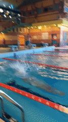 Pool day at an indoor swim facility in Chaikovsky