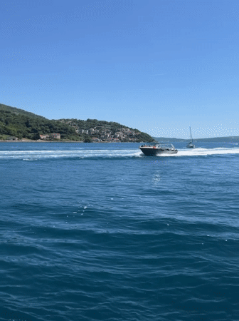 Boat traffic recorded in Bay of Kotor, Montenegro