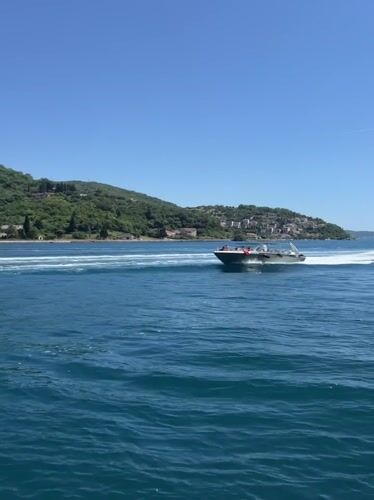Boat traffic recorded in Bay of Kotor, Montenegro