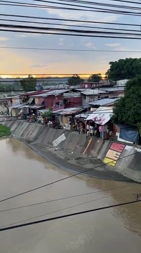 Morning walk through urban Davao City neighborhoods and riverside areas