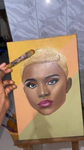 Evening commerce and art scenes documented in Ado, Nigeria