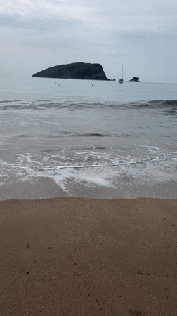 Morning scenes captured along Budva's beaches and parks