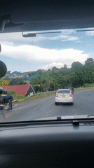 Routine traffic observed on Dar es Salaam street