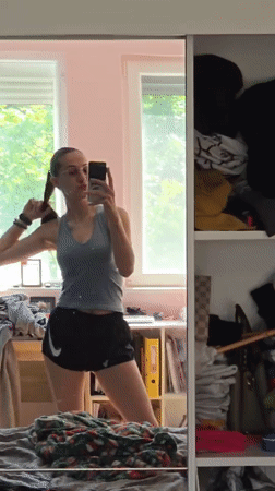 Morning routine captured in Pleven apartment, Bulgaria