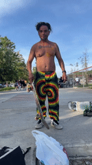 Skateboarder prepares trick attempt in Barcelona park